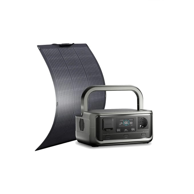 ALLPOWERS Solar Generator Kit 300W (VOLIX P300+SF100 100W Solar Panel) - VOLIX P300+SF100 Solar Panel 100W