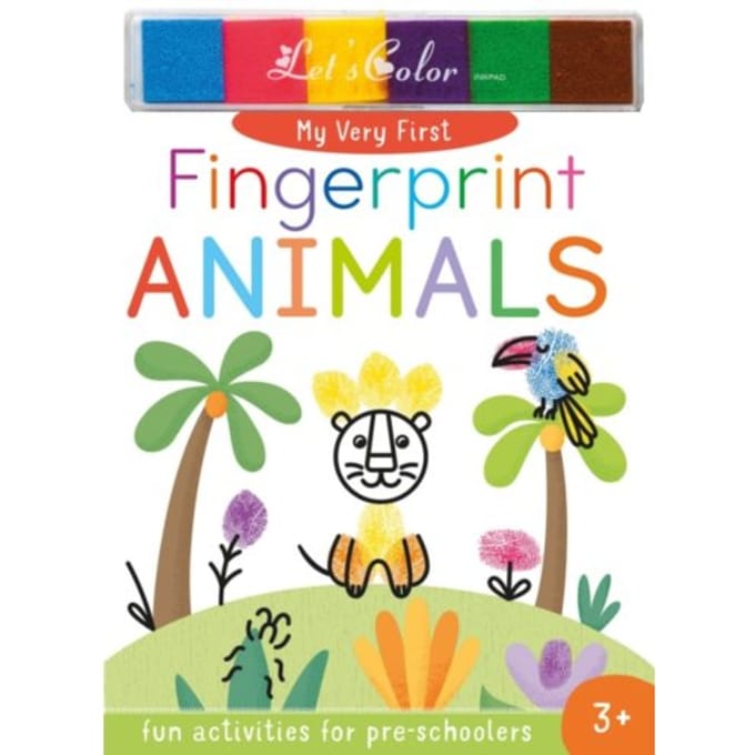 My Very First Finger Print Animals - Eve, ROobertson