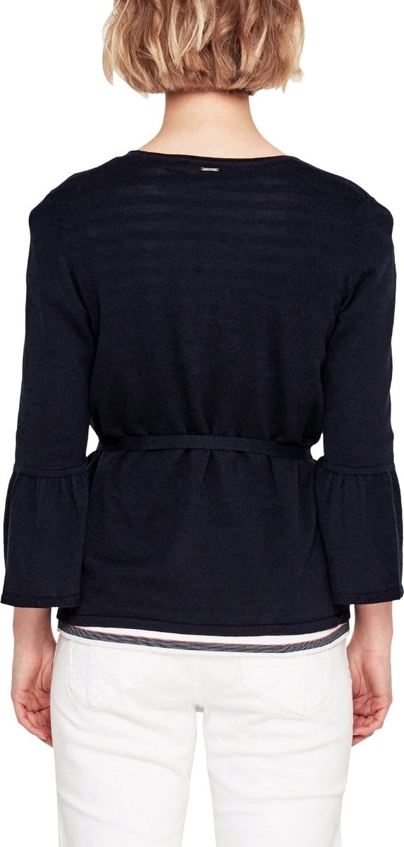 s.Oliver - Cardigan - Maat XS - Vrouwen - 5959 navy -