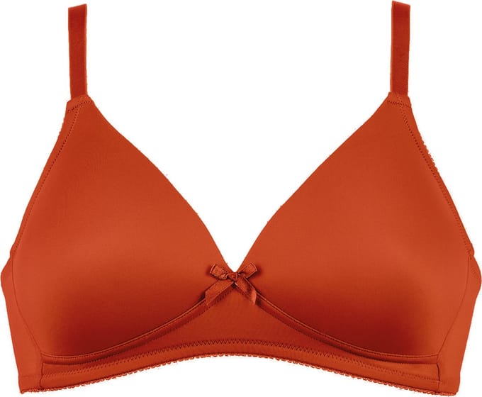 Naturana - Voorgevormde soft bh - 5166 - Orange Saffron - 80D
