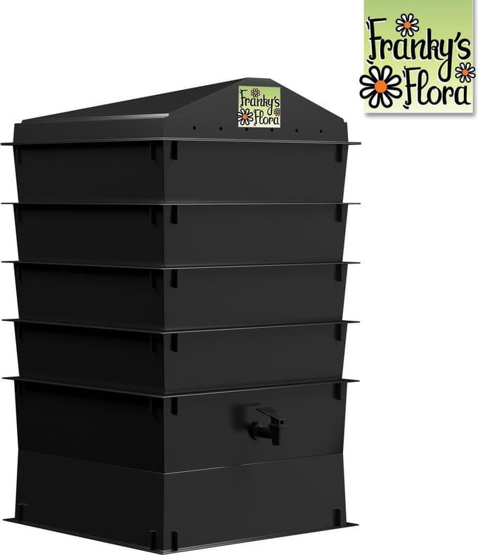 Franky's Flora - Wormenbak wormentoren wormenhotel - Wormery - 4 laags