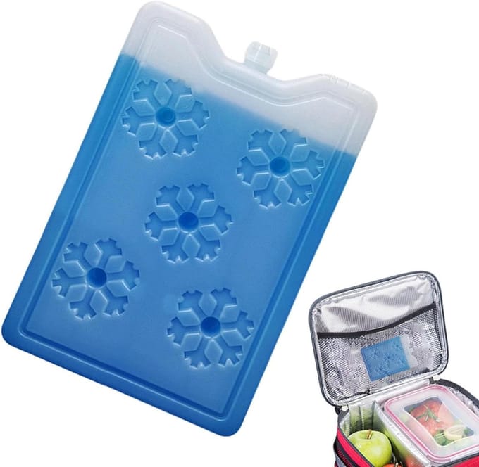 Koelelementen - Slanke Ijspacks - Gekoeld Transport - Langdurige Koeling - 220x145mm - Blauw
