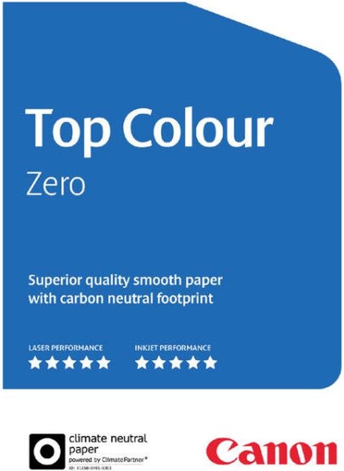 Laserpapier top colour zero a3 120gr | 4 stuks