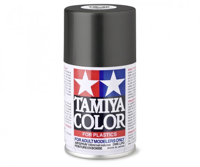Tamiya Hobbyverf Schepen - TS-48 Gunship Grey - Matt - Acryl Spray - Verf spuitbus - 100 ml