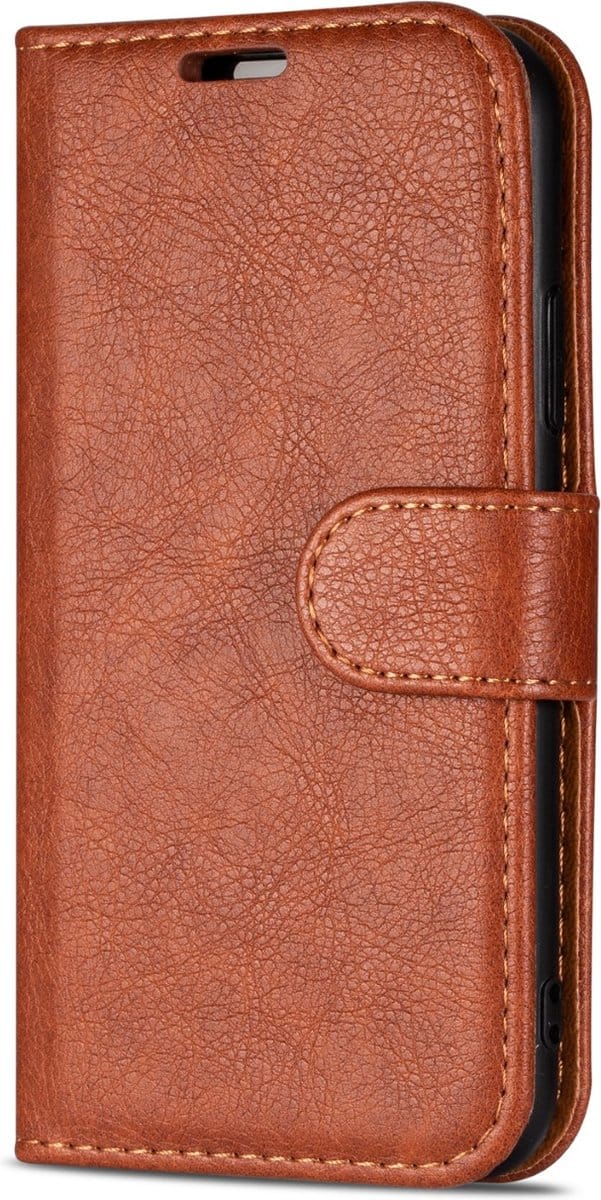 Nokia G10 hoesje/L. book case  met pasjeshouder hoge kwaliteit- Bruin