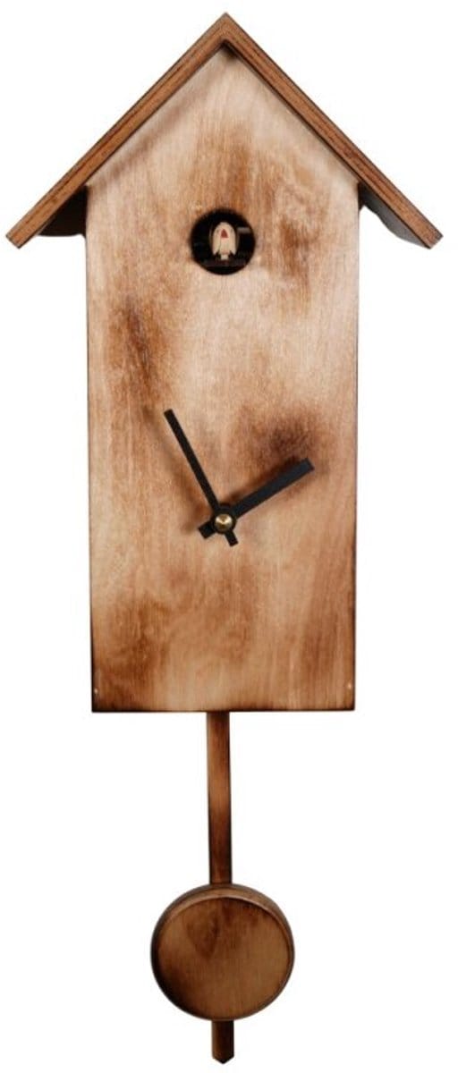Engstler - 360/22_Q - Koekoeksklok - Kwarts - Notenhout - 28 cm