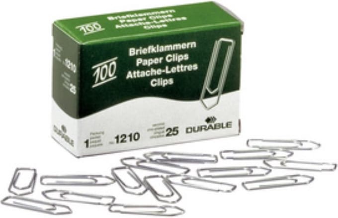 Briefklammern 32mm verzinkt 100 St�ck