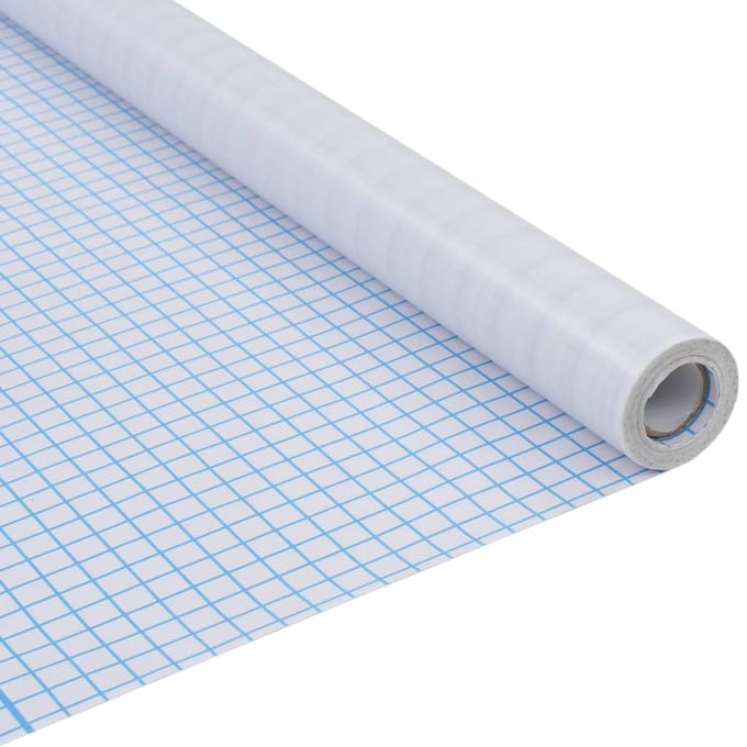 vidaXL - Raamfolie - strepenpatroon - mat - 0,9x5 - m - PVC