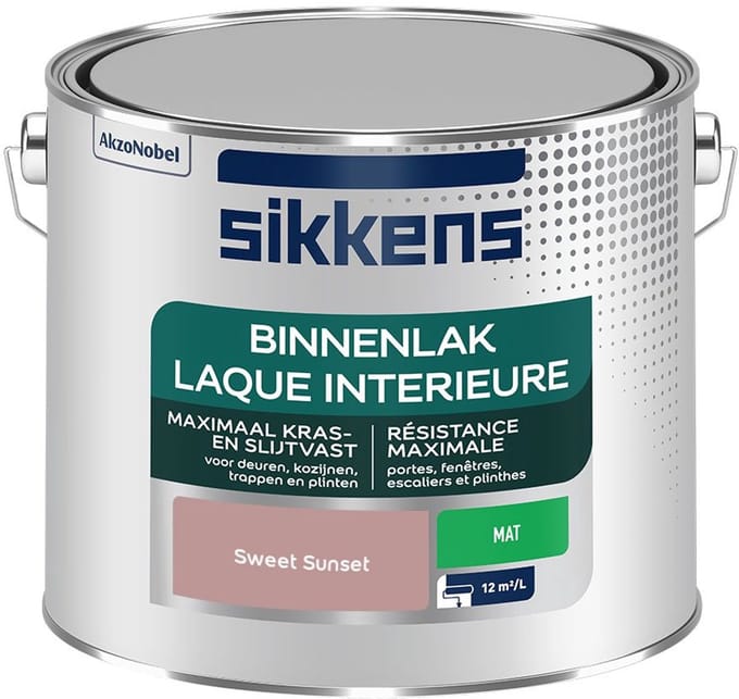Sikkens - Binnenlak Mat - Sweet Sunset - Mengverf - 2,5 L