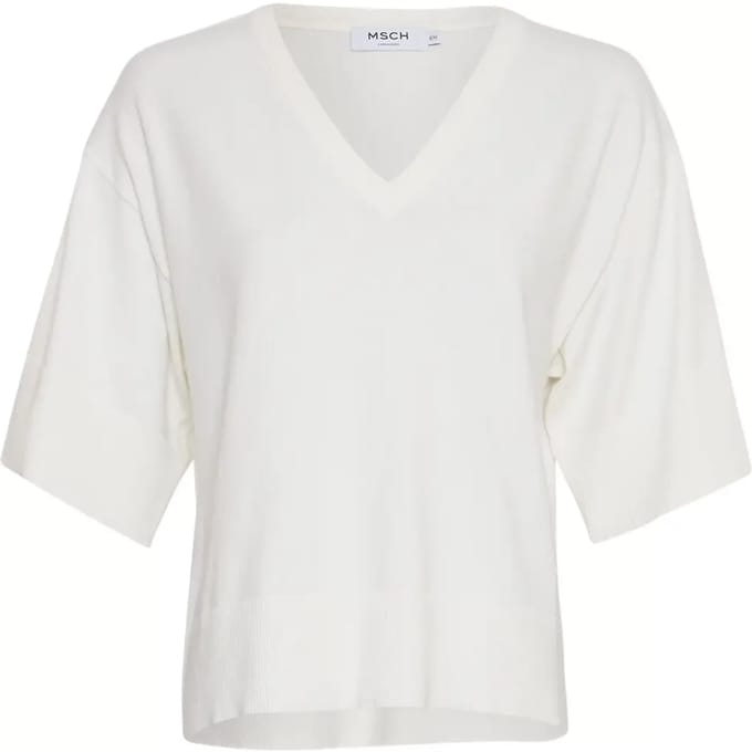 Pull col V 2/4 dames Moss Copenhagen Eslina Rachelle