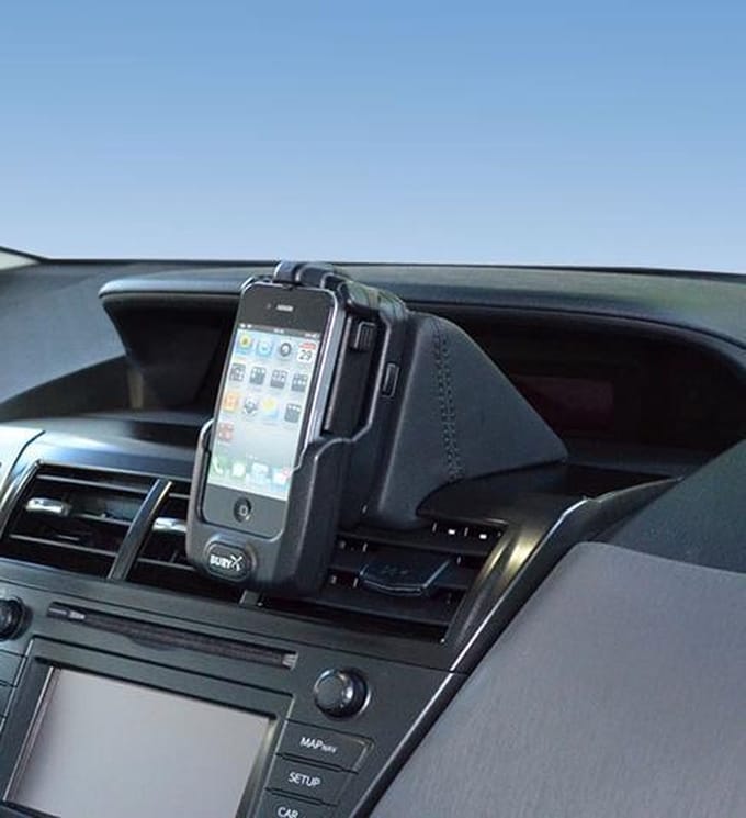 Houder - Toyota Prius + 2012-2019 Kleur: Zwart