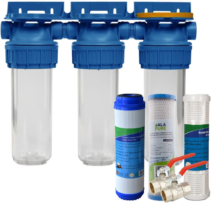 Waterfilter Voor Regenwater Met Wasbare Filter