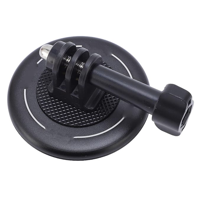 Magnetische Camera Mount Aluminiumlegering 2-weg Verstelling Sterke Zuiging Universele Pasvorm voor Action 5pro black