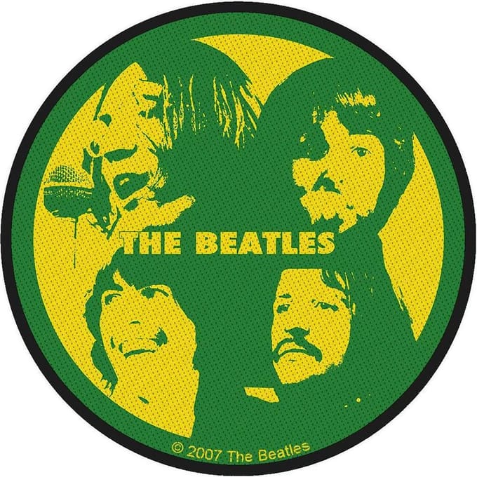 The Beatles - Let It Be Patch - Groen/Geel