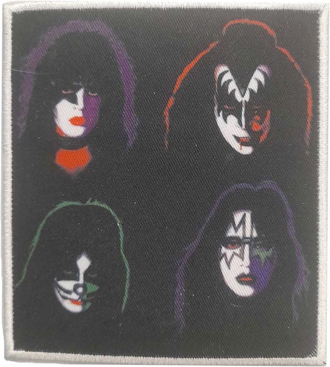 Kiss - 4 Heads Patch - Multicolours