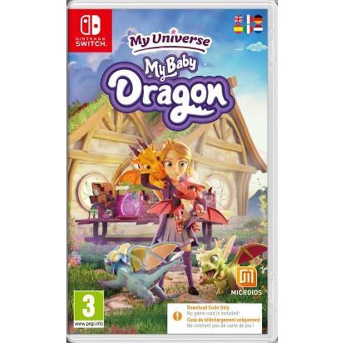 My Universe - My Baby Dragon (Code in a Box) - Nintendo Switch - Virtual Pet