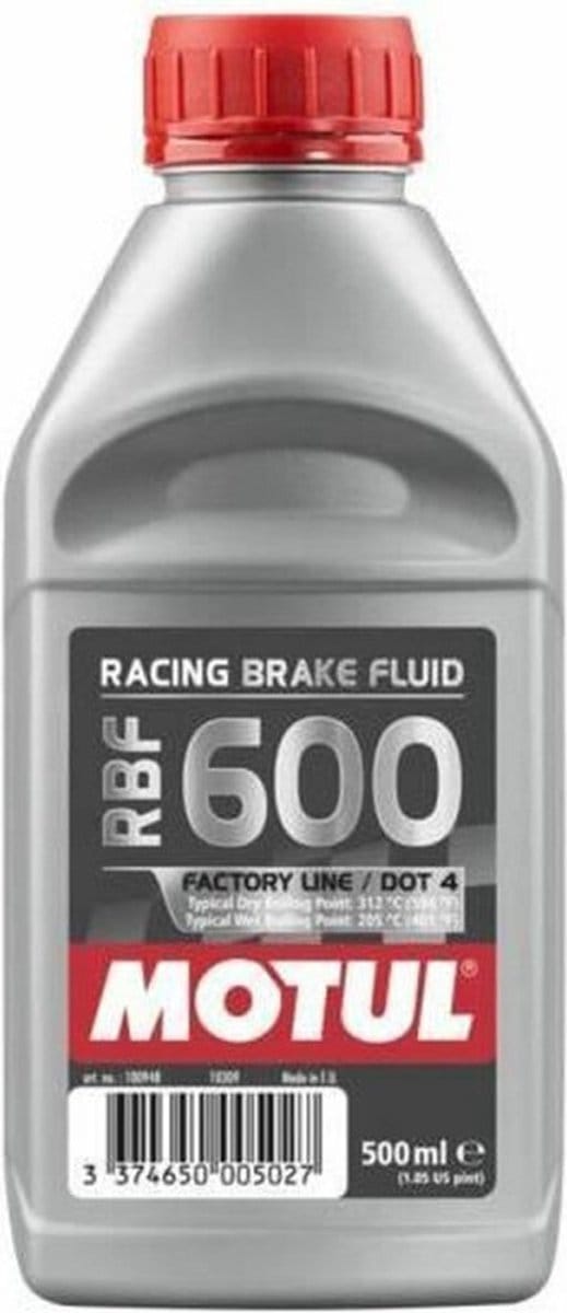 MOTUL RBF600 Racing Brake Fluid 600 - Xtreme High Performance - 0.5L