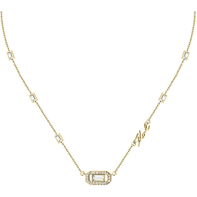 Karl Lagerfeld - Ketting - KLAYC09 - Dames - CRYSTALS - 40cm