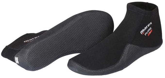 Mares Pure 2 Mm Duikbooties Zwart EU 41-42