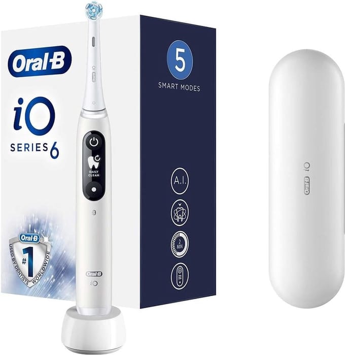 Oral-B iO 6N - Elektrische Tandenborstel - Wit