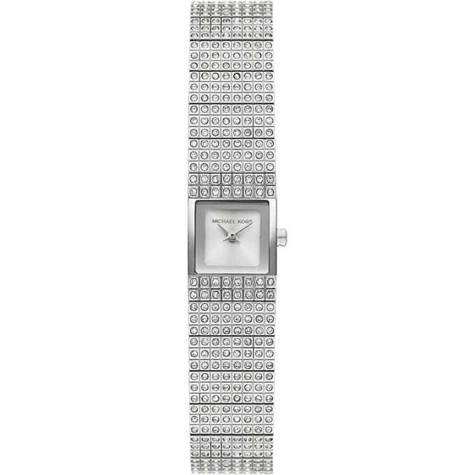 Michael Kors Darrington Dames Zilveren Horloge MK4886