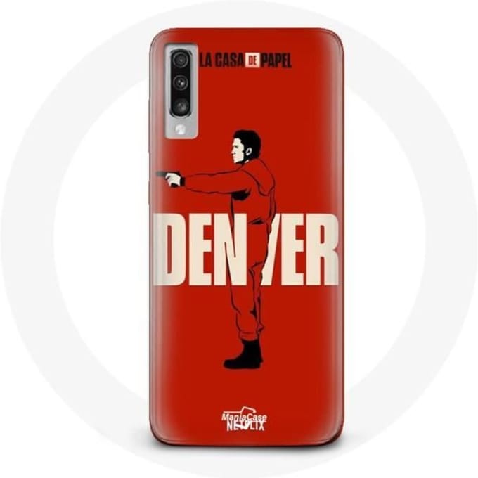 Coque pour Samsung Galaxy A50 La Casa De Papel denver dessin