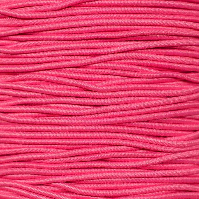 3mm Elastisch Touw - Fuchsia - 50 meter op rol