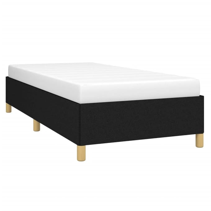 vidaXL - Bedframe - zonder - matras - 80x200 - cm - stof - zwart