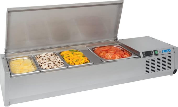 Saro Koelvitrine VRX 1600 S/S, 2 jaar garantie!