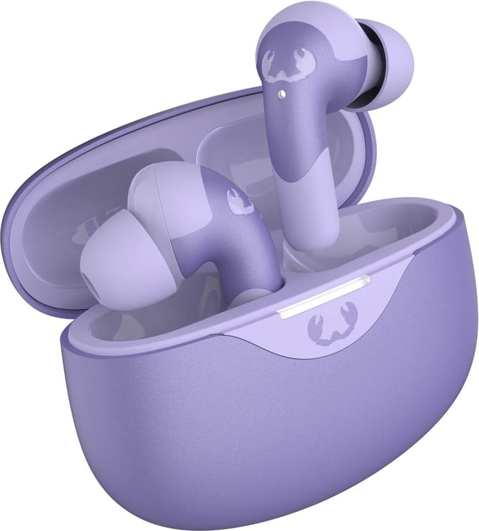 Fresh 'n Rebel Twins Ace – Draadloze Bluetooth Oordopjes met Active Noise Cancelling - IPX4 Waterdicht - 34 uur Speeltijd - Dreamy Lilac