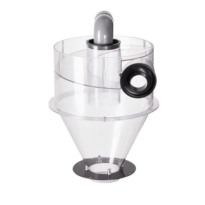 Séparateur de poussière cyclonique Aspirateur Séparateur 4  pour réservoir de 18,9-37,85 L