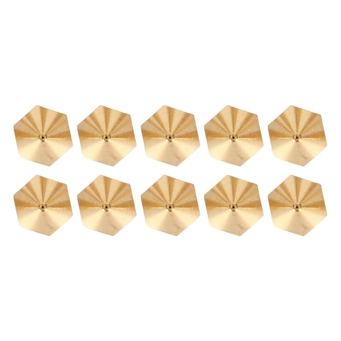 10 stuks 3D Printer Messing Nozzles 0.4mm MK8 voor CR 10 Pro Extruder Tips beige