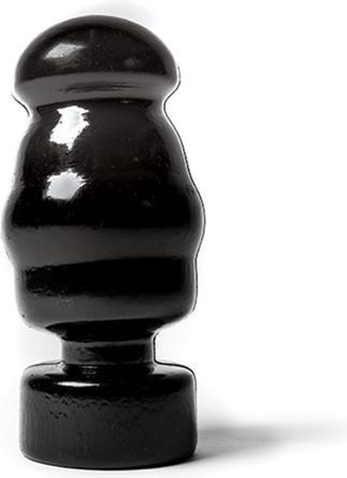 WAD - Stormender - Anaal Dildo - 21 cm - Zwart - Large