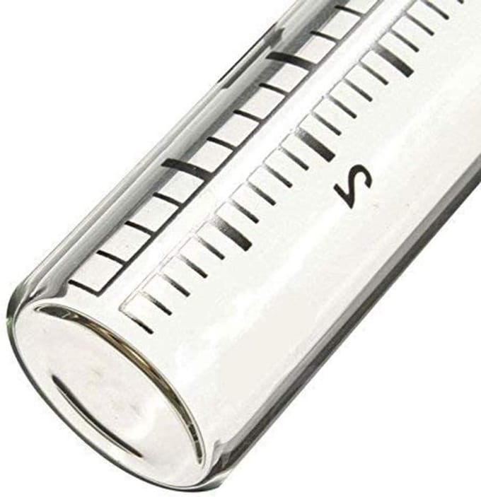 Regenmeter Glas - Neerslag Meting - Tuin Bewaken - Stevige Constructie - 5 Inch Capaciteit - Transparant