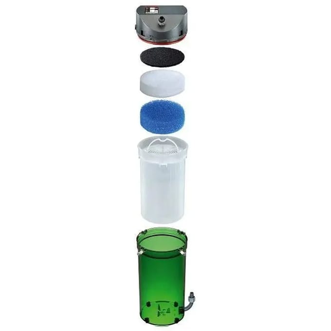 Aquarium filteraccessoire met filtermaterialen Eheim Classic 600
