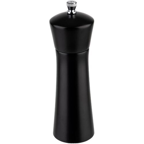 GGM Gastro (6 Stück) Pfeffermühle - MIDNIGHT - Holz - Höhe: 170mm - Schwarz
