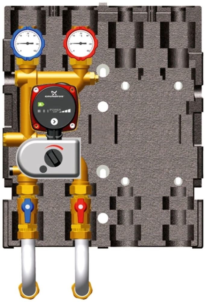 Wolf Mengcircuitgroep BSP-MK 1 lagetemperatuur met hoogrendementspomp, 2071234