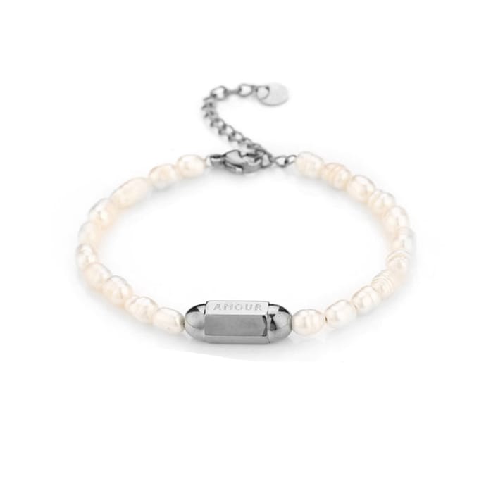 Go Dutch Label Ketting zoetwater parel Goud N1716-2