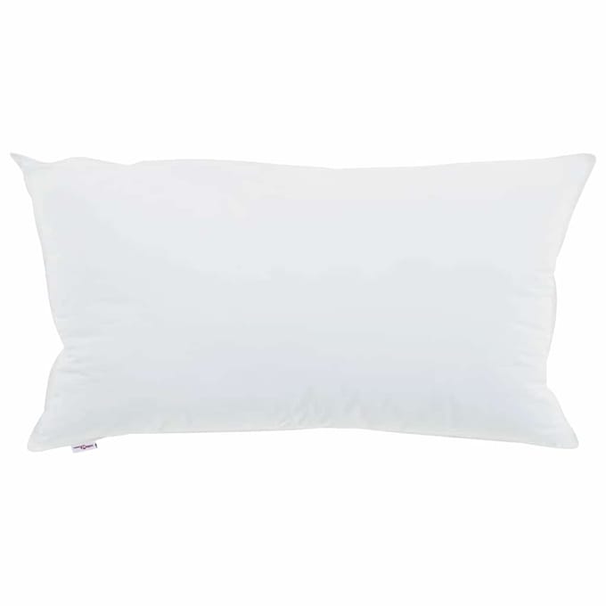 vidaXL - Hoofdkussen - 40 - x - 80 - cm - Katoen - Wit