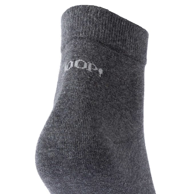 JOOP! Sokken Unisex premium essential cotton Quarter 6p Set van 6