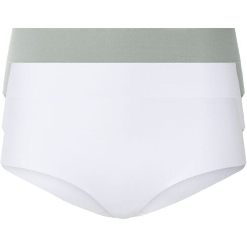 ESMARA 3 dames hipsters (Mint/wit, S (36/38))