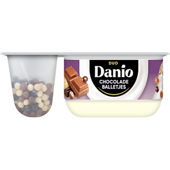 Duo chocolade balletjes