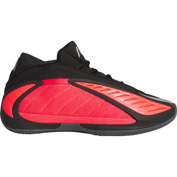 Adidas Anthony Edwards Sneakers Heren - Zwart - Maat 43 1/3 - Plastic
