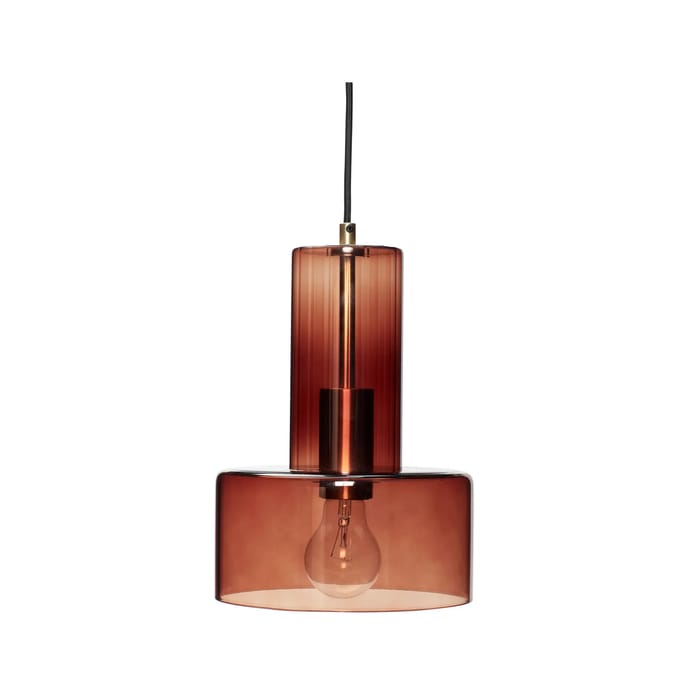 Hübsch Ripple Plafondlamp Amber