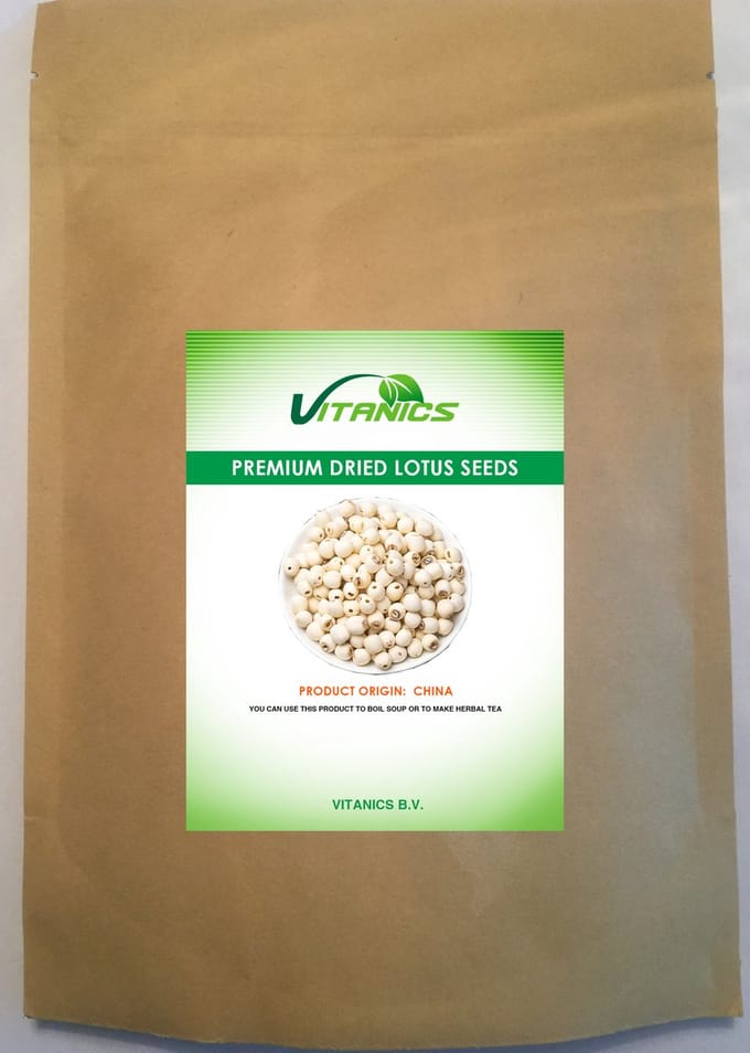 Gedroogde Lotus Zaden (Dried Lotus Seeds) 1kg