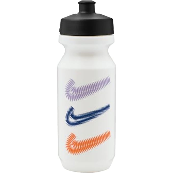 Nike Grote Mond Grafische Sportfles (Wit/zwart)