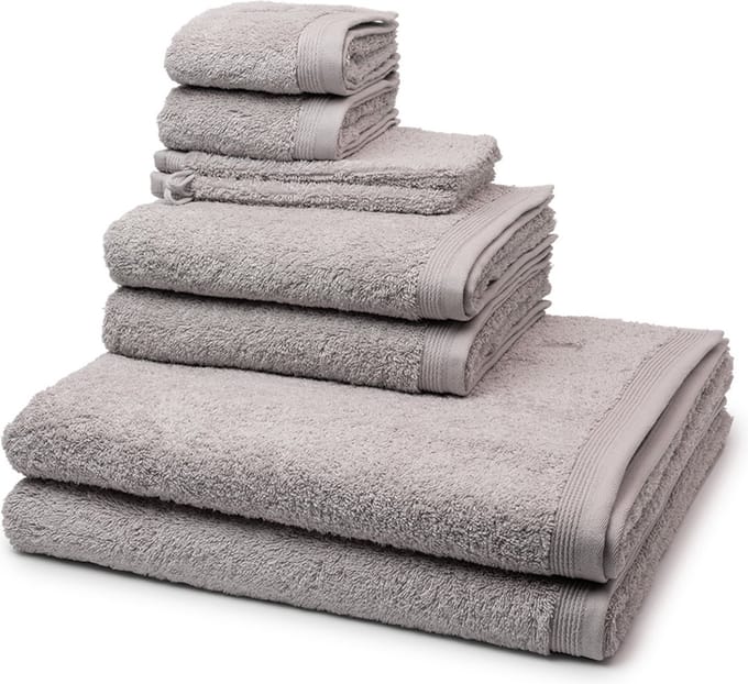 Möve 2 X was- 2 X gast- 2 X douche- 2 X handdoek in een set Superwuschel