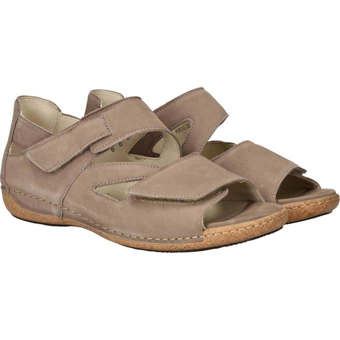 Waldlaufer -Dames - taupe - sandalen - maat 38