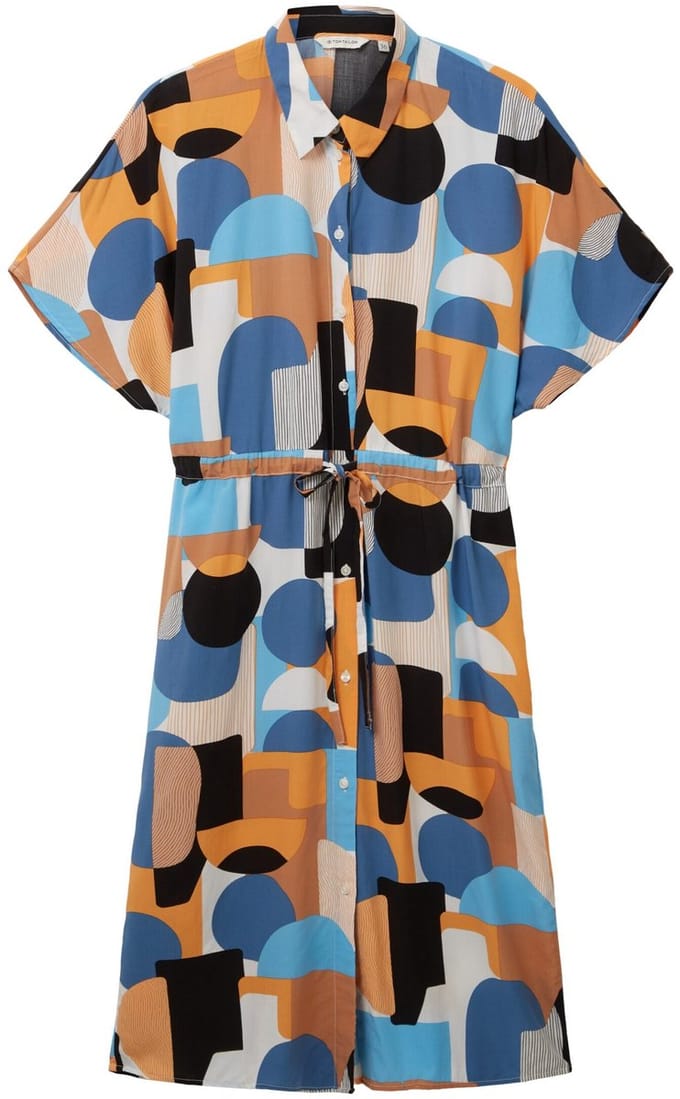 Tom Tailor - Jurk - Maat 38 - Vrouwen - 31817 - Viscose