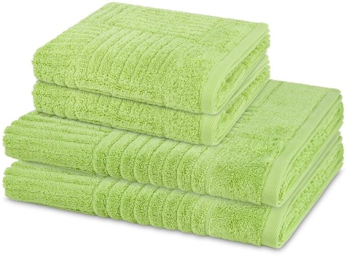 Ross Sonstiges 2 X handdoek 2 X douchehanddoek - in set 4 pack Carre